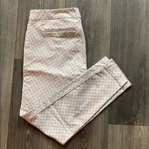 Print business pants